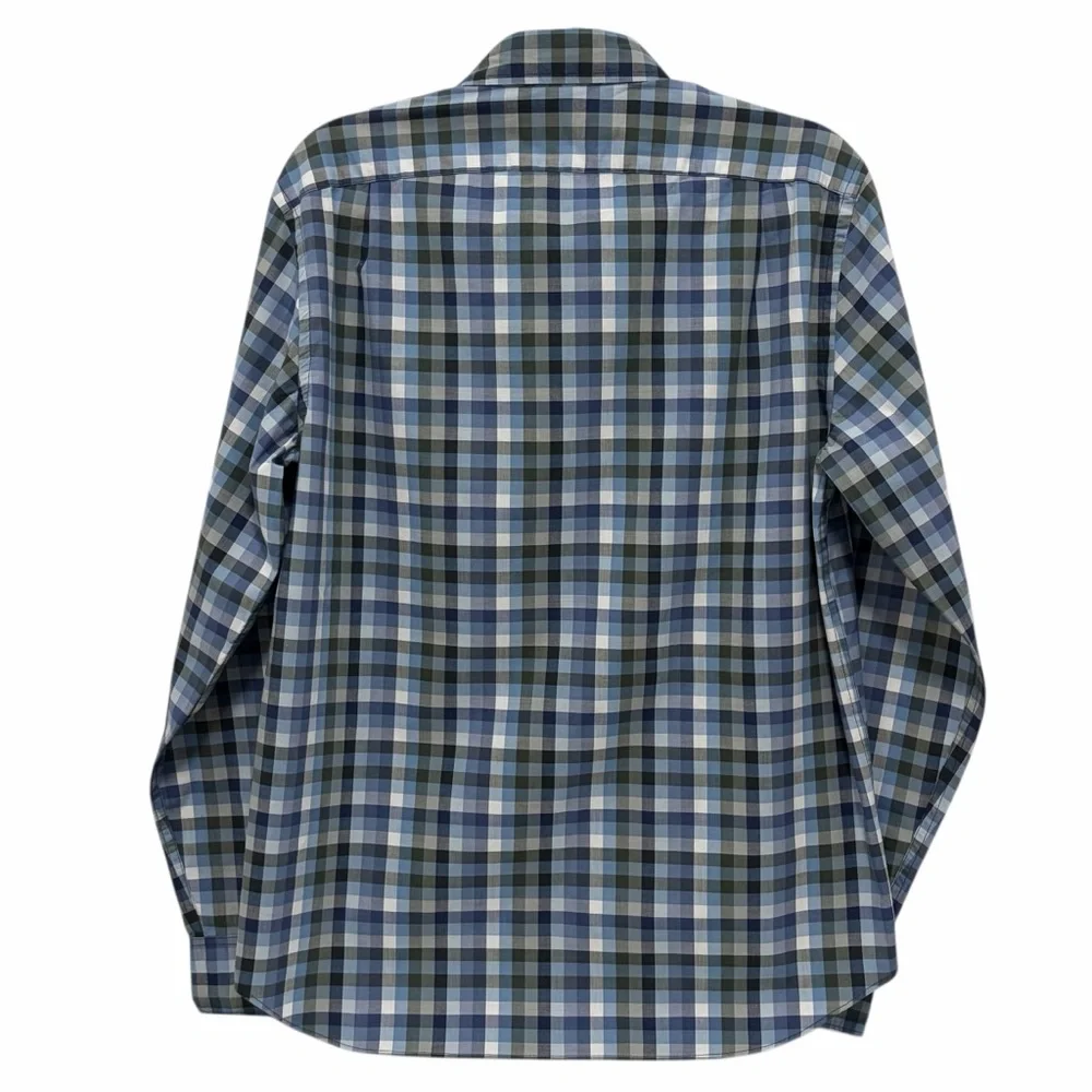 J. Crew Cotton Long Sleeve Plaid Button Down Shirts - 2 - Like New - Medium